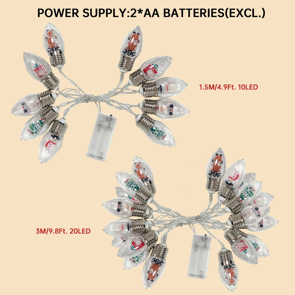 CHRISTMAS SNOWBALL LIGHTS™ — THE FESTIVE LIGHTS THAT BRING MAGIC TO YOUR HOME ✨