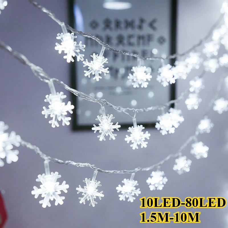 Christmas Decoration Fairy Lights String 10LED to 80LED for Garden Wedding Halloween Party Festoon Lighting Supplies